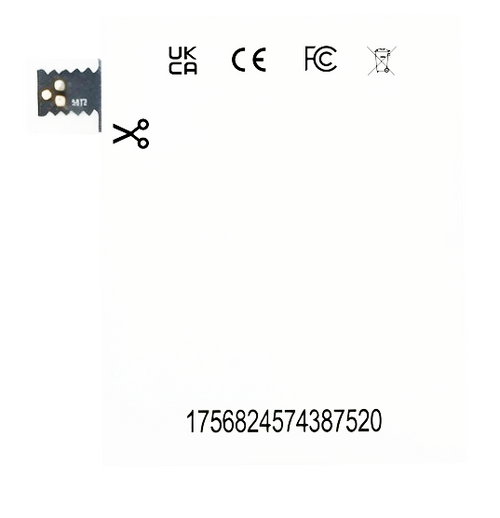 Standard Disposable AI Tracking Label